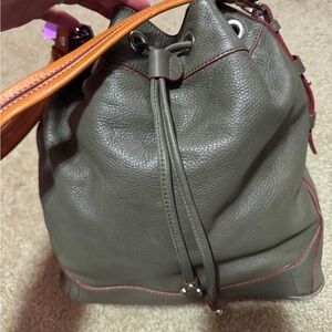 Beautiful Green Isaac Mizrahi Hobo/Bucket